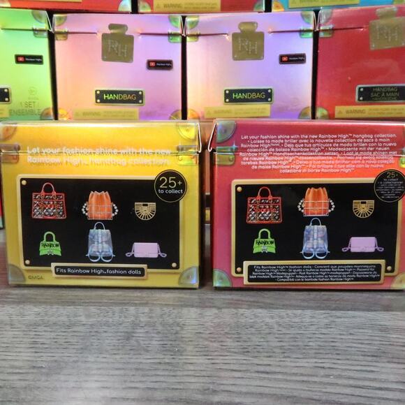 Lot Of 25 Rainbow High Mini Handbag Series 1 Blind Mystery Box - Picture 4 of 4